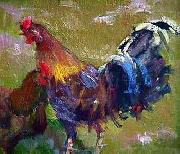 unknow artist cock 182 USA oil painting artist